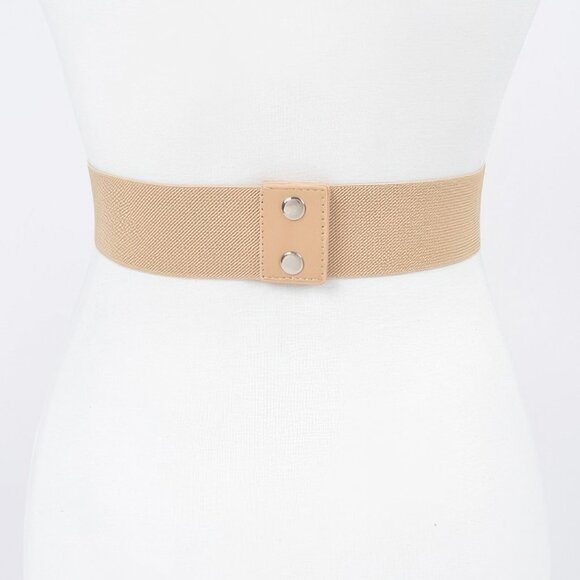 Linnen Flowers Elastic Belt - Picture 3 of 4